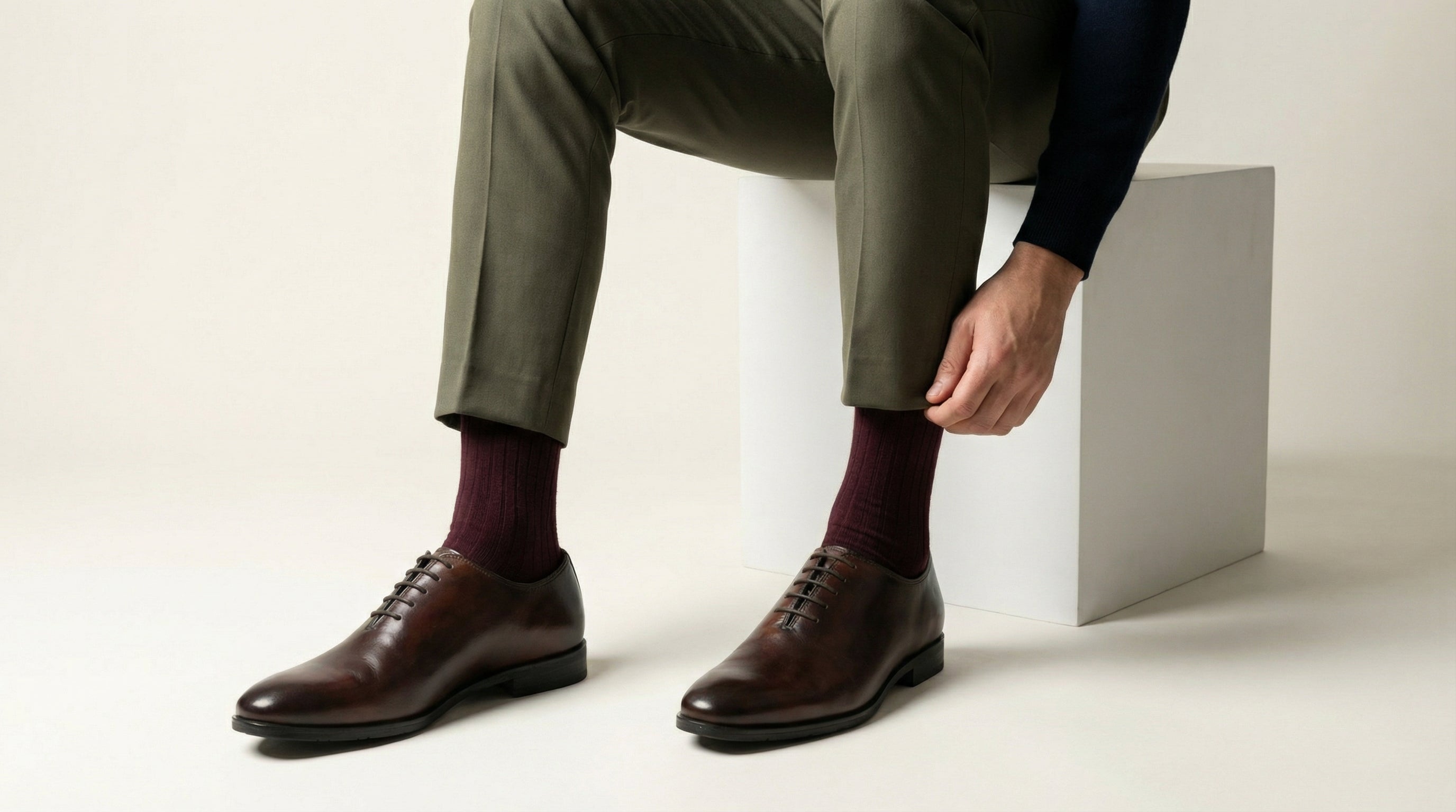 Wholecut Oxford Brown
