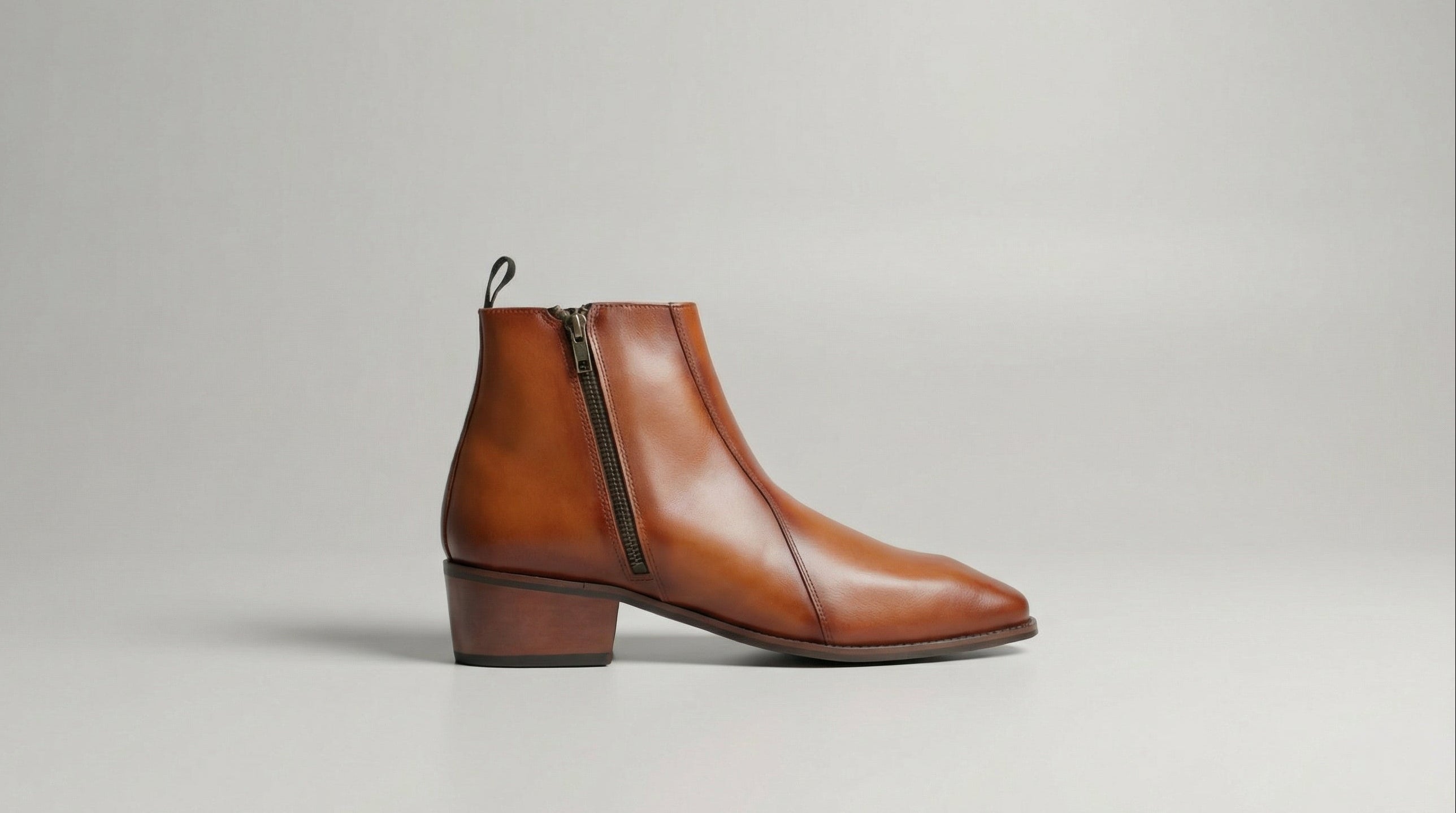 Tan Leather Chelsea boot