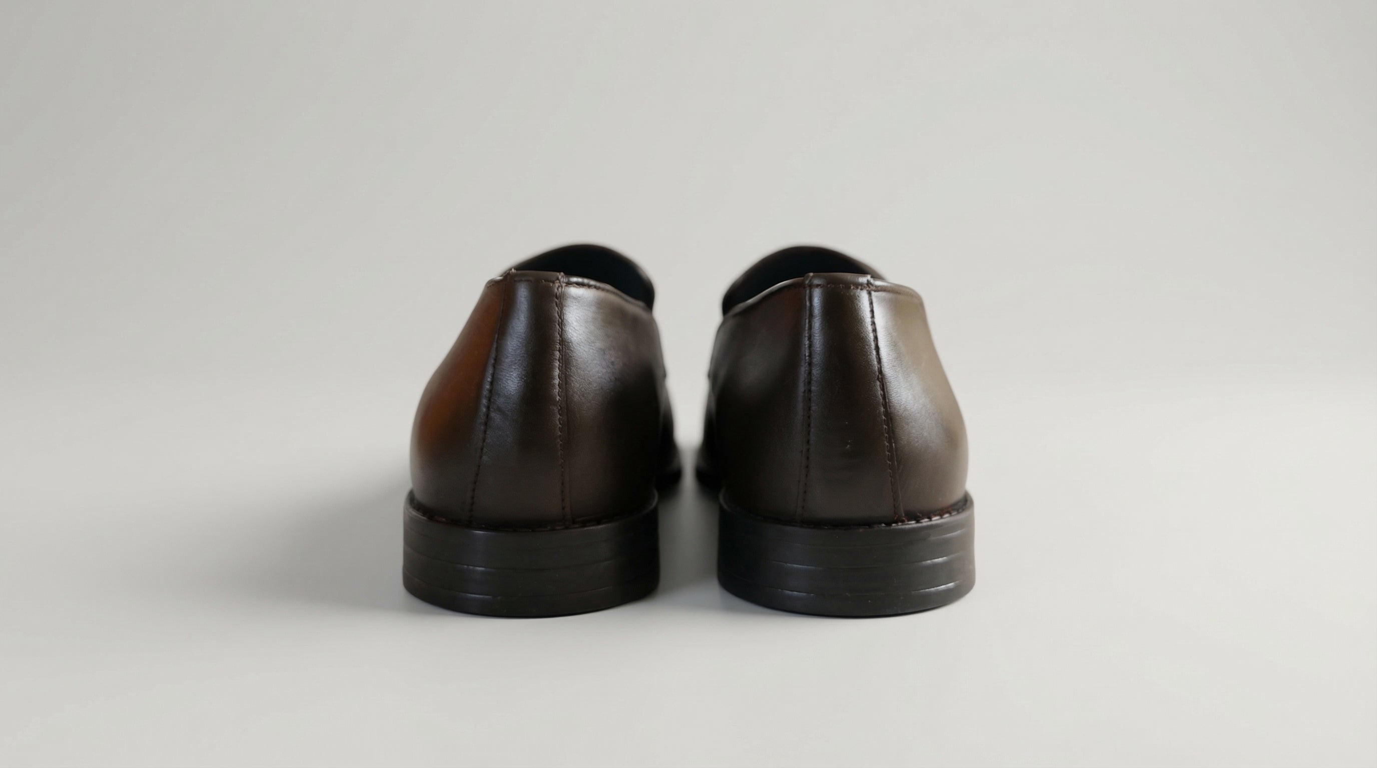 Bicolor Penny Loafer- Brown